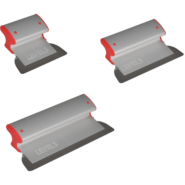Drywall Skimming Blade Set, 7" 10" 16