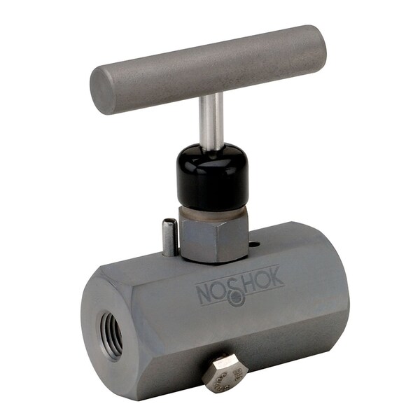 Needle valve, 1/2" NPT FxF, Stain
