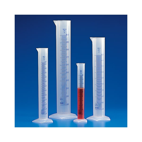 Graduated Cylinder, 1000mL, Pp, PK6