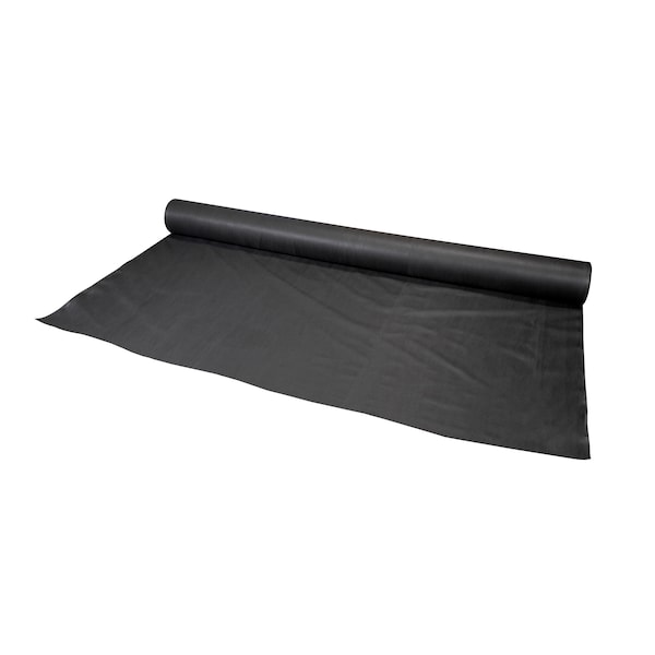 15 in X 300 ft NW60 Non Woven Geotextile Polypropylene, BLACK