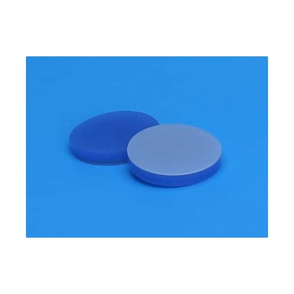 PTFE/Blue Ultra Low Bleed Silicone Septa for a 20mm Aluminum, PK100