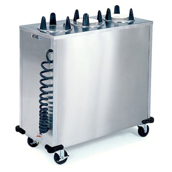 Regular Cabinet Heated Plate Dispenser; 3 Stack - Fits Plates Up to 5"