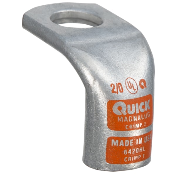 Bent Lug, 1 Gauge, 3/8", 90 deg., PK50