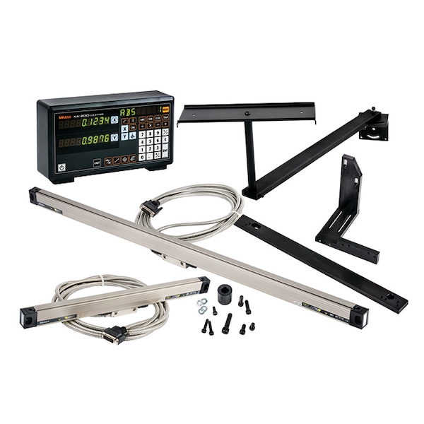 Lathe Pk, Abs/Glass, Linear Scales, 48"X14"