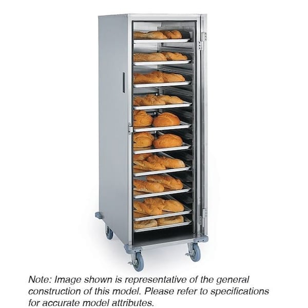 Stainless Transport Delivery Cabinet; Universal Ledge-5 Tray Capacity
