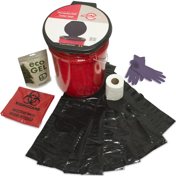 Honey Bucket-Complete Toilet Set