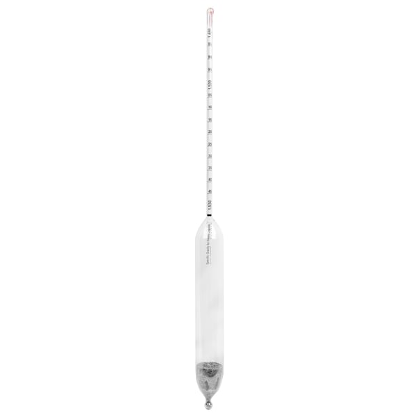 Specific Gravity Hydrometer, 1.480 to 1.5