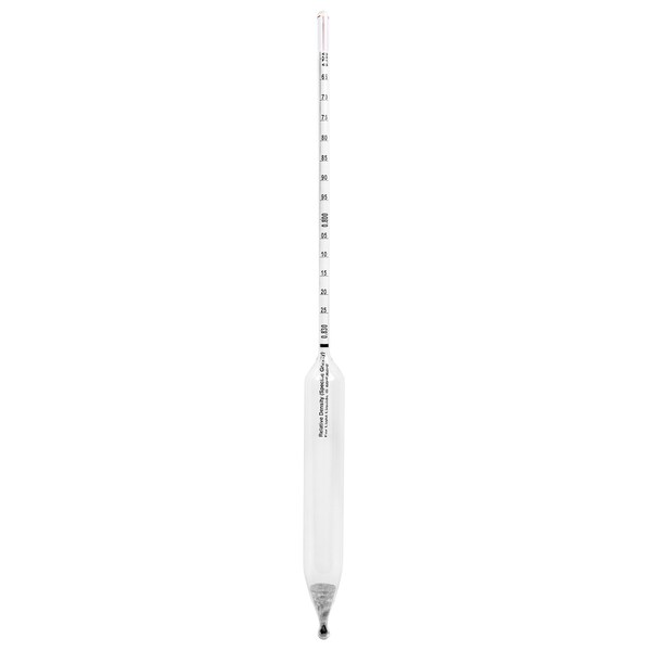 Specific Gravity Hydrometer, 0.760 to 0.8