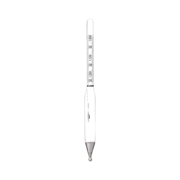 Specific Gravity Hydrometers, 1.000 to 1.