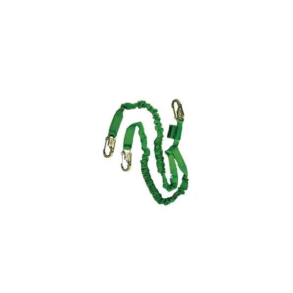 Stretchable Web Lanyard, 4 ft. Length, Aluminum, 2 Leg(s)