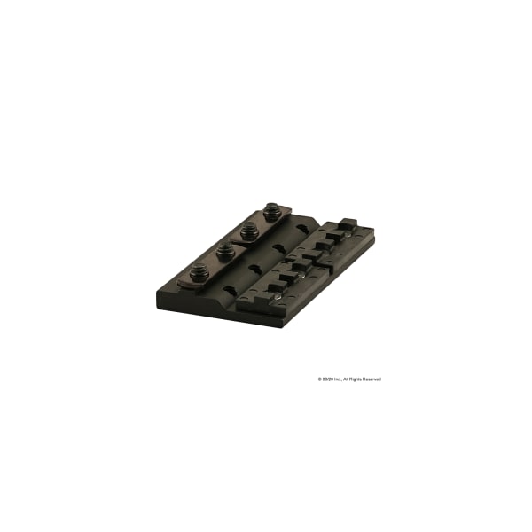 Black 10 S Single Side Long Unibearing