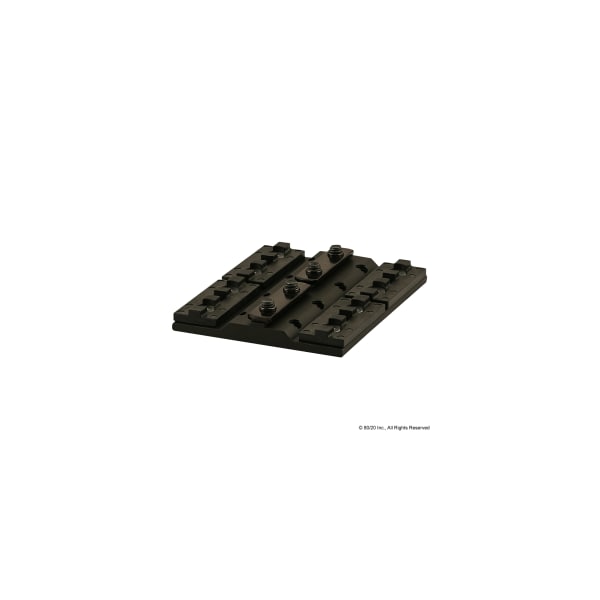 Black 10 S Double Side Long Unibearing