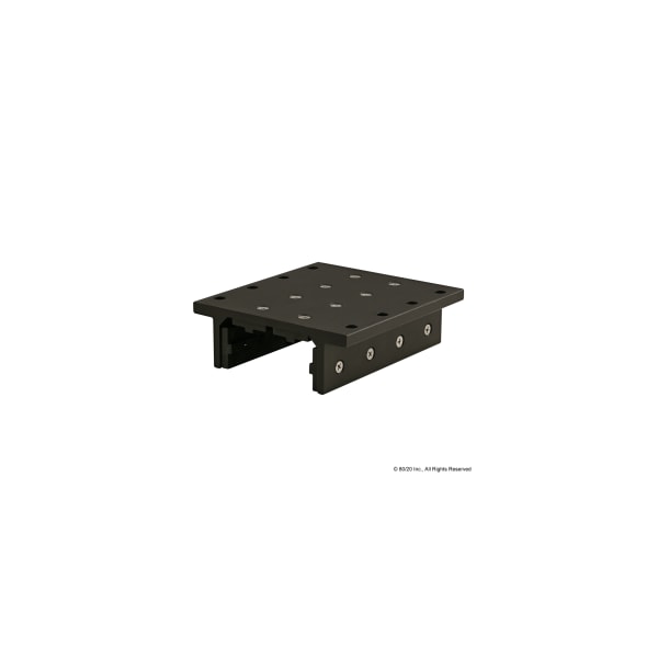 Black 6" Double Flange Linear Bearing