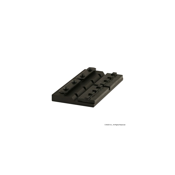 Black 15 S Single Side Long Unibearing