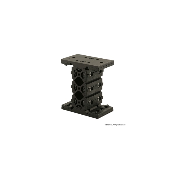 Black 15 S Short Dbl Assem, 1545X2.82"