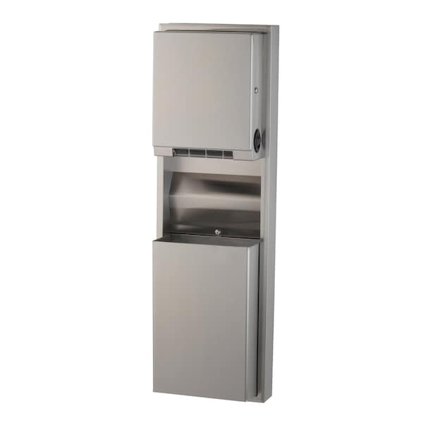 Convertible Paper Towel Dispenser/Waste