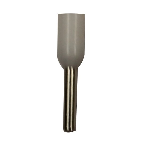 Wire Ferrule, White, 20 AWG, 6mm, PK500