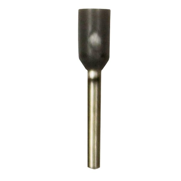 Wire Ferrule, Gray, 28-26 AWG, 6, PK500