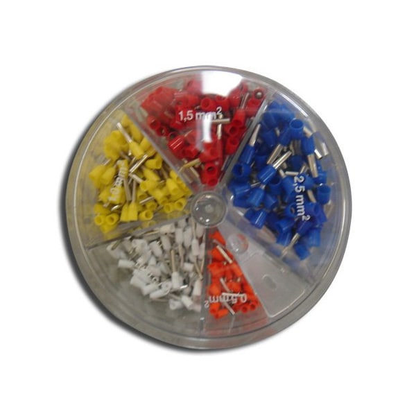 Wire Ferrule Assortment Pack, 20, PK400