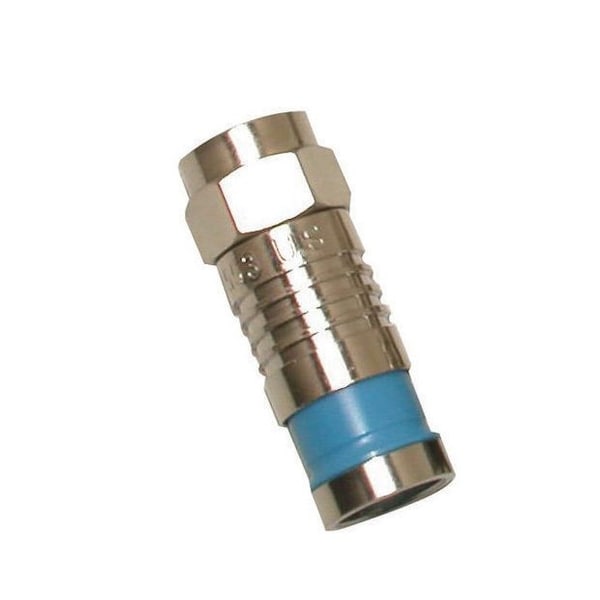 F Connector, RG6 Quad, PK100