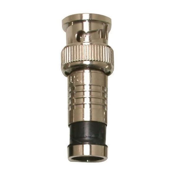 BNC Connector for RG6/U, 10PK, Bl, PK10