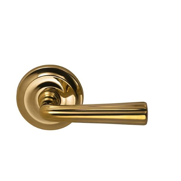 Lever with 2-5/8" Rose Single Dummy Unlacquered Bright Brass 706