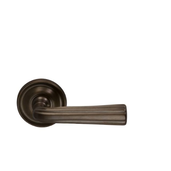 Lever with 2-3/16" Rose Single Dummy Unlacquered Antique Bronze 706