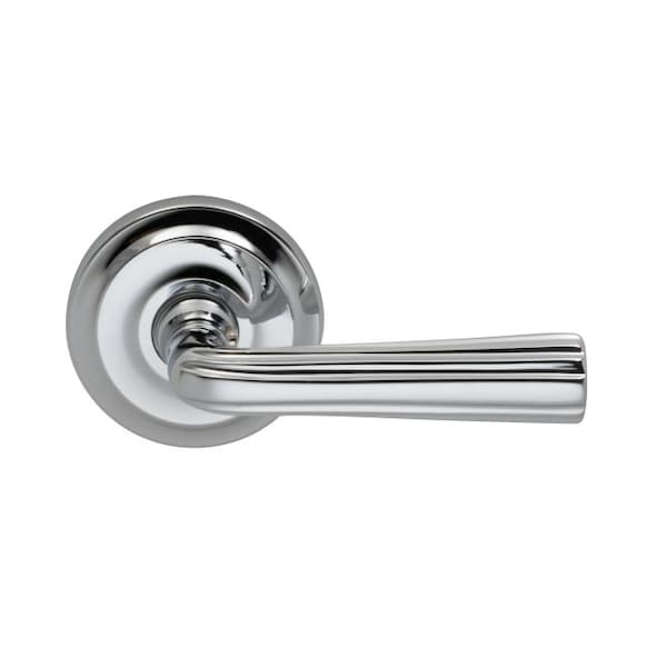 Lever 2-5/8" Rose Priv 2-3/8" BS T 1-3/4" Doors Bright Chrome 706