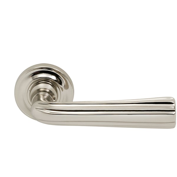Lever 1-3/4" Rose Pass 2-3/8" BS T 1-3/8" Doors Bright Brass 706