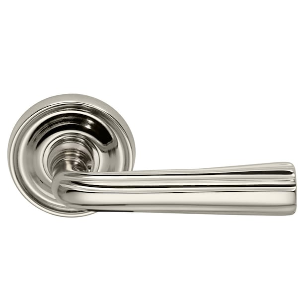 Lever 2-3/16" Rose Pass 2-3/8" BS T 1-3/8" Doors Bright Brass 706