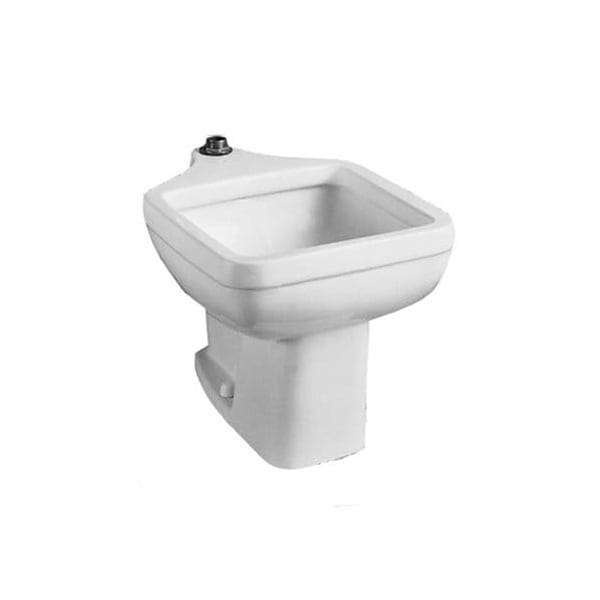 Clinic ServSink PedBase Blk On Wh