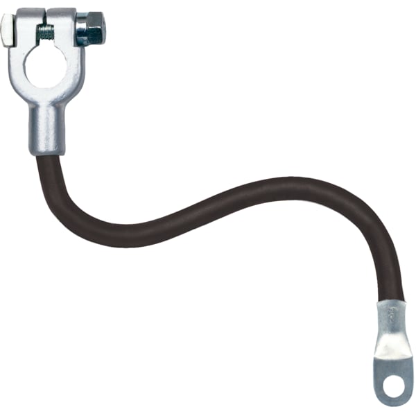 Battery Cable, 1Gauge, 12", PK25