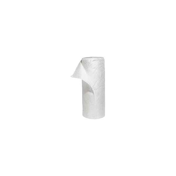 Sorbent Roll, Oil, 30 in x 150 ft, White
