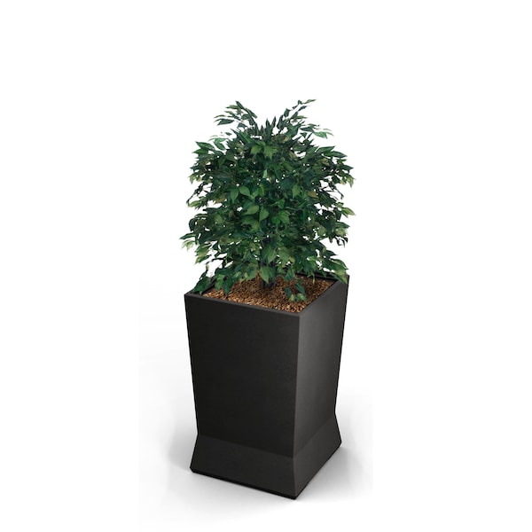 Large ModTec Planter, Gunmetal Stain