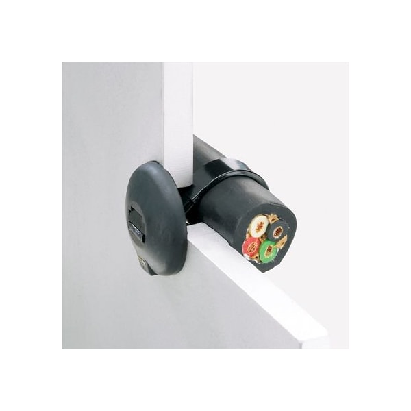 Cable Tie, 10-1/2 in L, 2.76 in Max Bundle Dia., Black, Nylon 6/6, 120 lb Strength, 250 PK