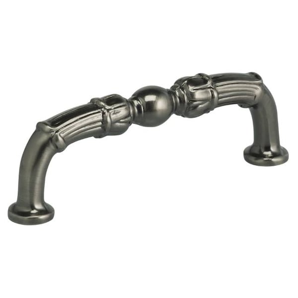Center to Center Ornate Cabinet Pull Antique Nickel 3-1/2"