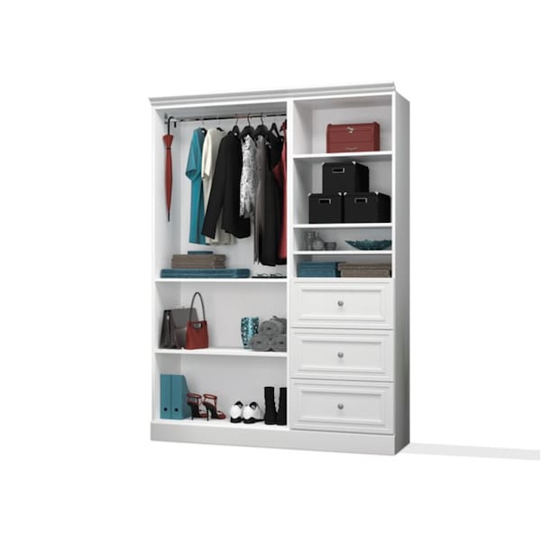 Versatile Storage Kit, White, 61"