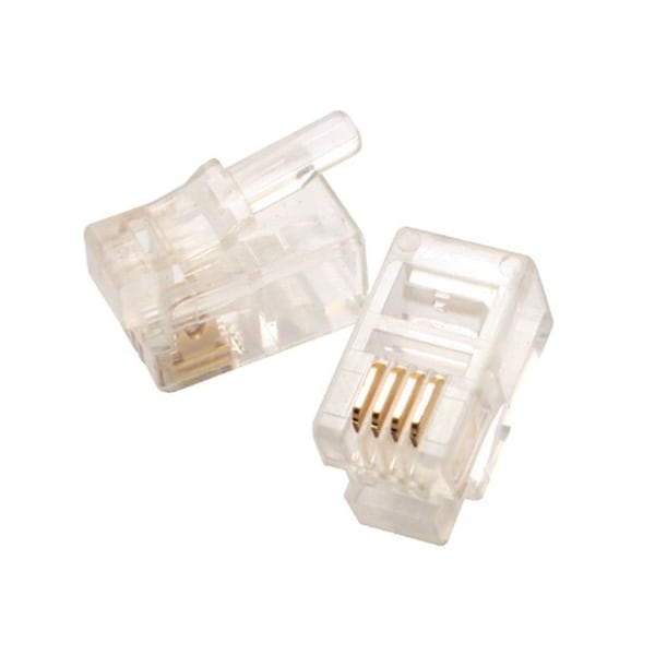 Modular Plug, 4P4C, Flat Cable, PK1000