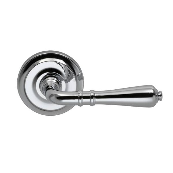 Lever 2-5/8" Rose Pass 2-3/8" BS T 1-3/8" Doors Bright Chrome 752