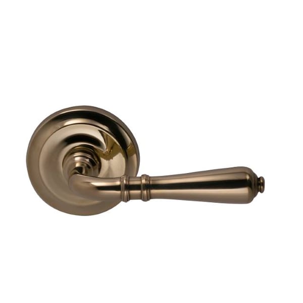Lever with 2-5/8" Rose Single Dummy Unlacquered Bright Brass 752