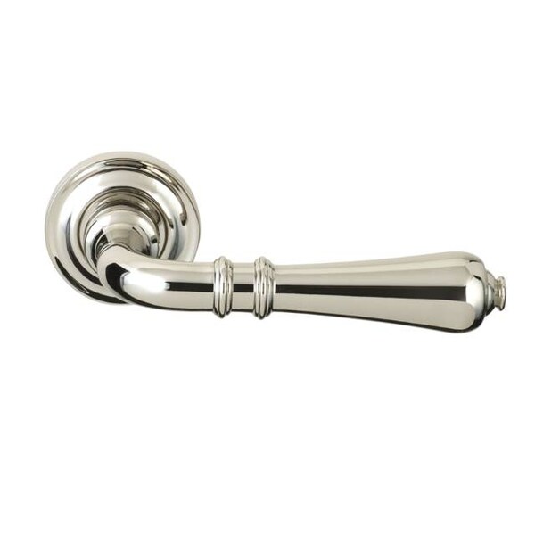 Lever 1-3/4" Rose Pass 2-3/8" BS T 1-3/4" Doors Bright Chrome 752