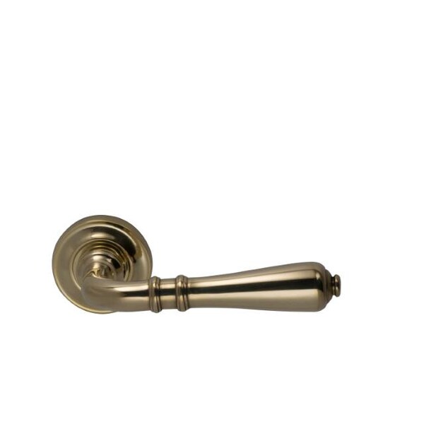 Lever with 1-3/4" Rose Single Dummy Unlacquered Bright Brass 752