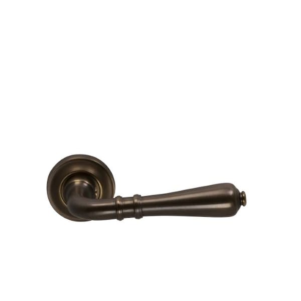 Lever with 1-3/4" Rose Single Dummy Unlacquered Antique Bronze 752