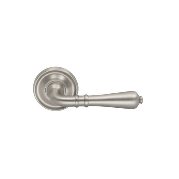Lever 2-3/16" Rose Pass 2-3/8" BS T 1-3/4" Doors Satin Nickel 752