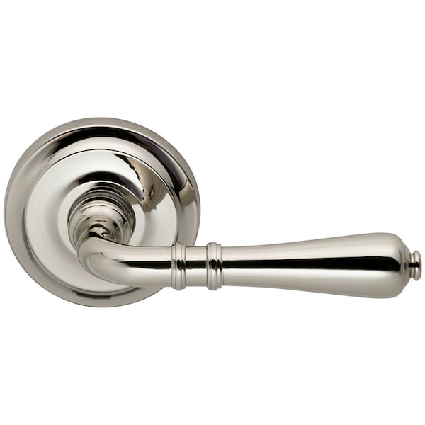 Lever 2-5/8" Rose Pass 2-3/8" BS T 1-3/8" Doors Bright Brass 752