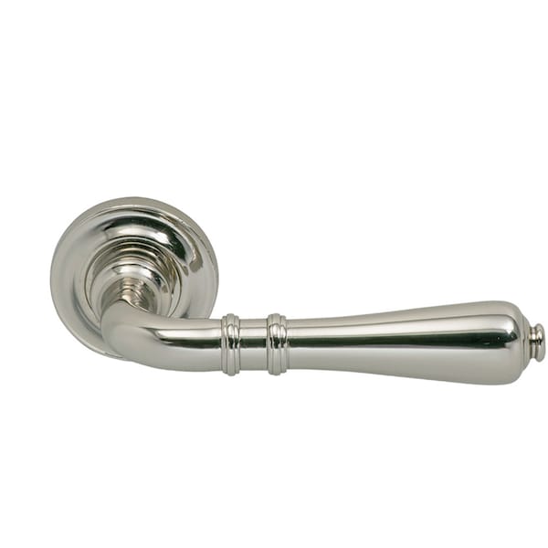 Lever 1-3/4" Rose Pass 2-3/8" BS T 1-3/8" Doors Bright Brass 752