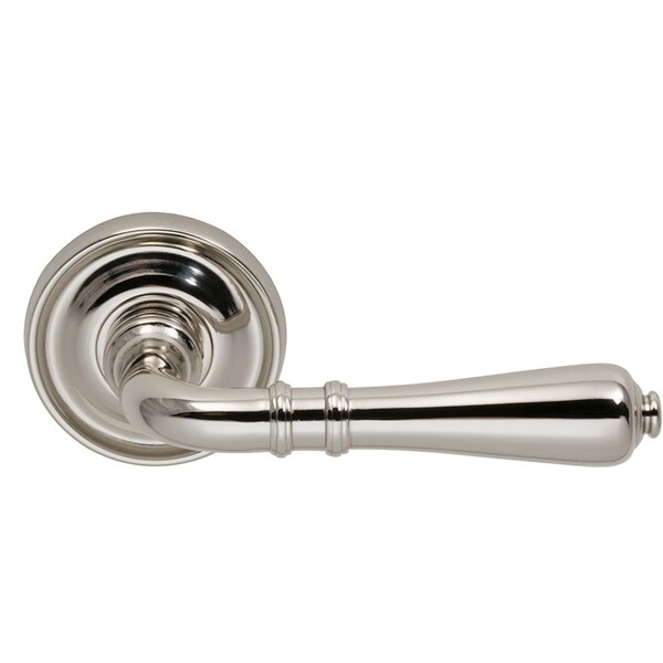 Lever 2-3/16" Rose Pass 2-3/8" BS T 1-3/8" Doors Bright Brass 752
