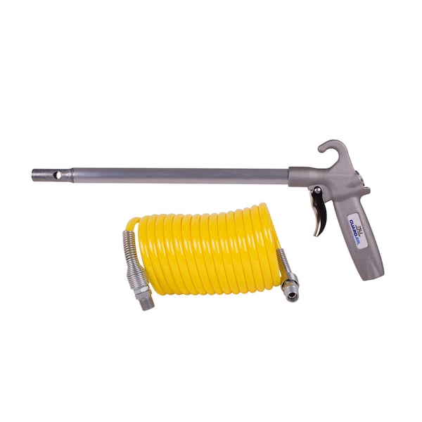 Long John, 12" Air Gun And Air Hose