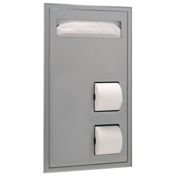 B34715 Satin Stainless Steel Dispenser