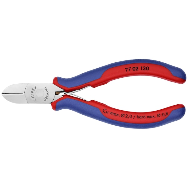 Diagonal Cutters, 5 1/4" Electronics Dia